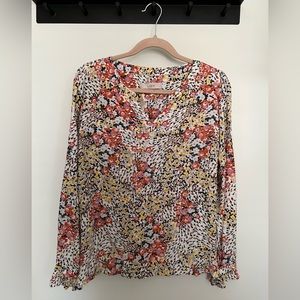 Loft, Print Blouse